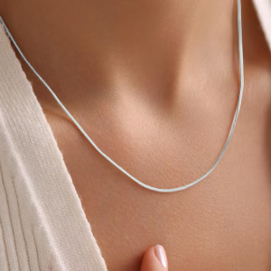 Snake Chain: Sterling Silver