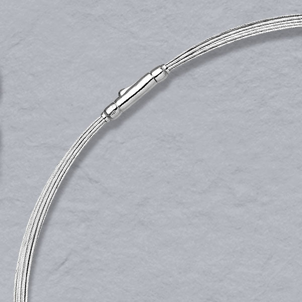 Sterling Silver 5-Strand Necklace