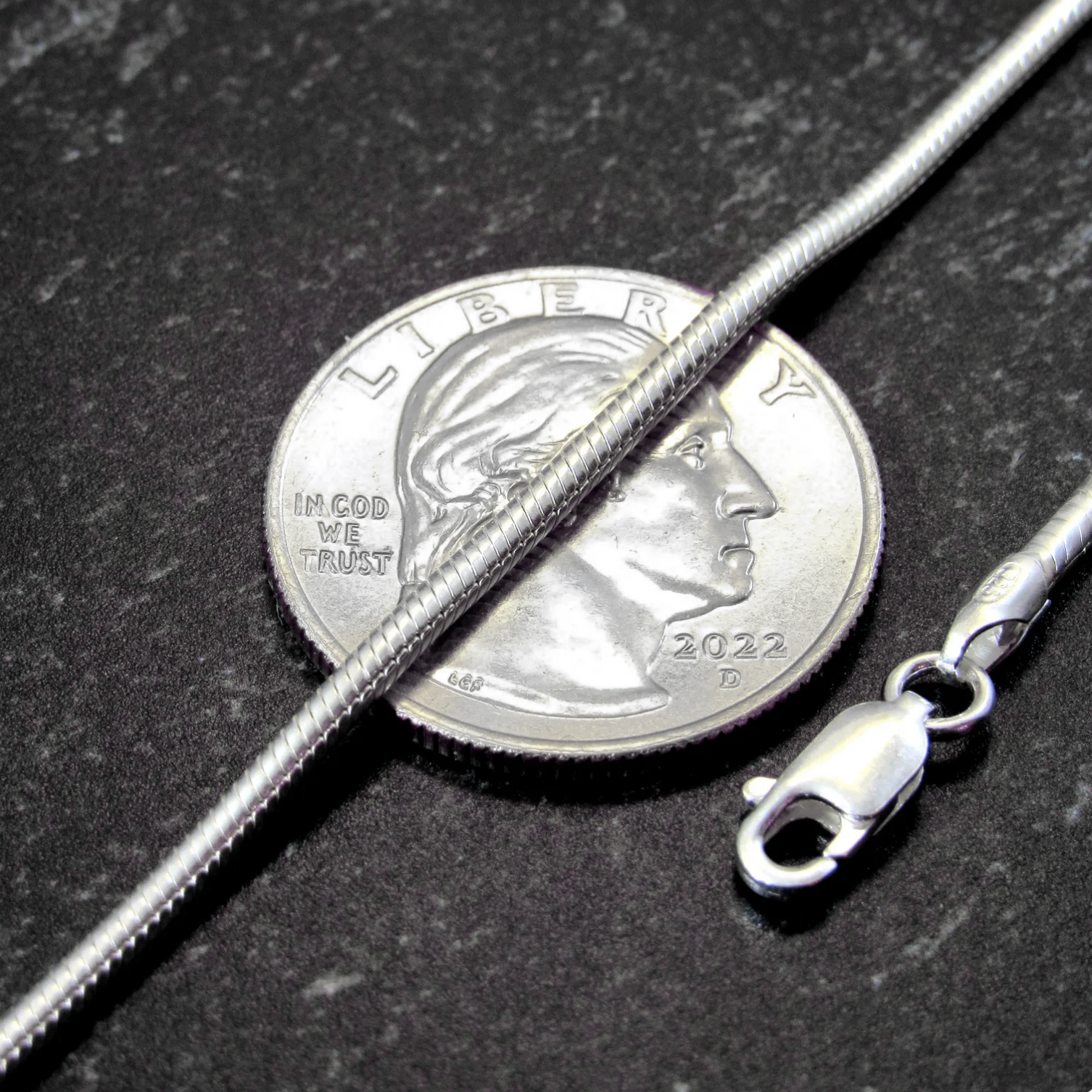 Snake Chain: Sterling Silver