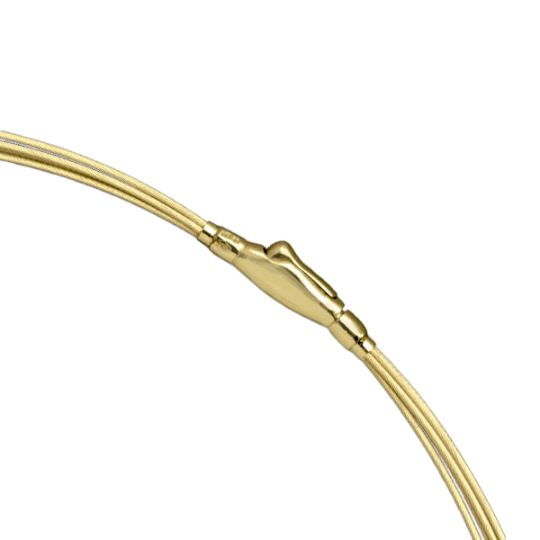 14K Gold 5-Strand Necklace