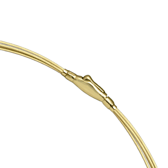 14K Gold 5-Strand Necklace