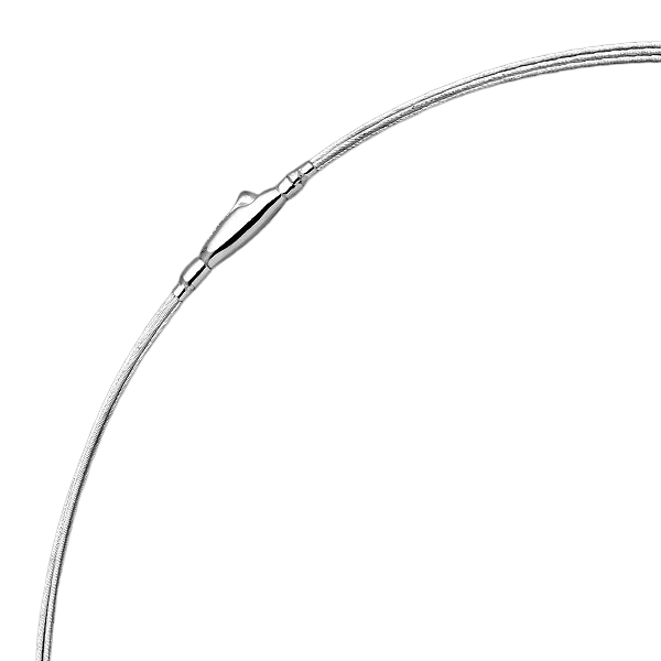 Sterling Silver 5-Strand Necklace