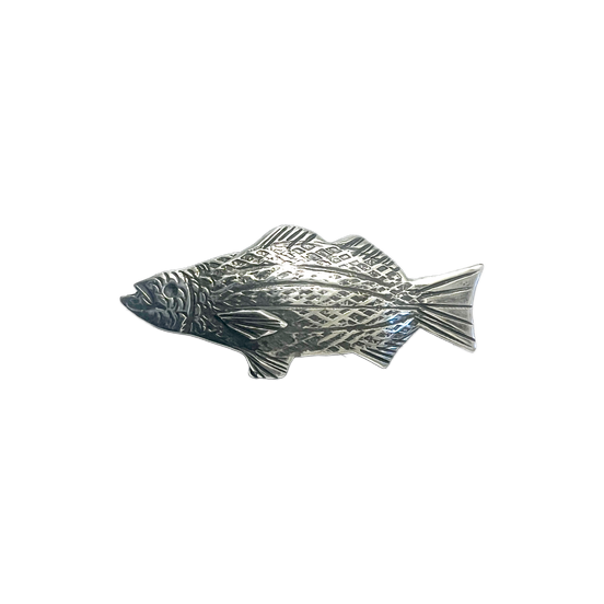 Bass Pin in Sterling