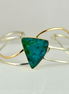 Original Bracelet - Sterling/14K/Gem Chrysocolla