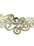 Original Swirl Cuff Bracelet - Sterling/14K