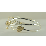 Original Bracelet - 14K/Sterling/Lab Created Ruby