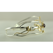 Original Bracelet - 14K/Sterling/Lab Created Ruby