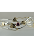 Original Bracelet - 14K/Sterling/Lab Created Ruby