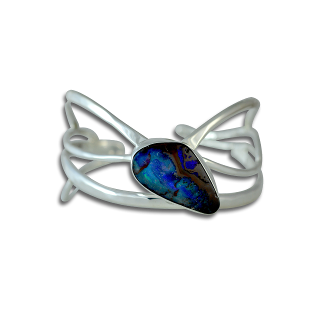 Original Bracelet: SS/Boulder Opal