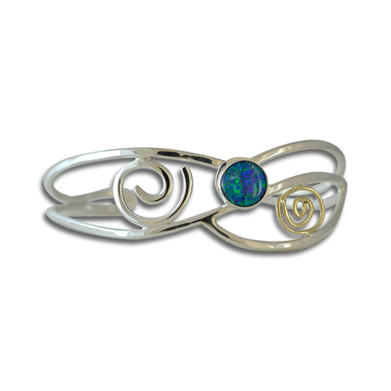 Original Bracelet: SS/14K/Opal Mosaic