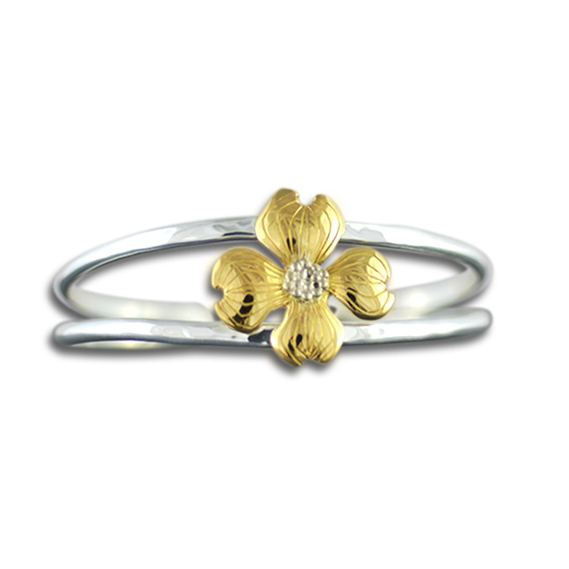 Dogwood Bracelet SS/14K