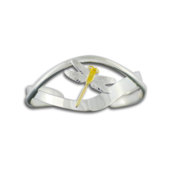 New! Original Bracelet: Dragonfly - SS/14K