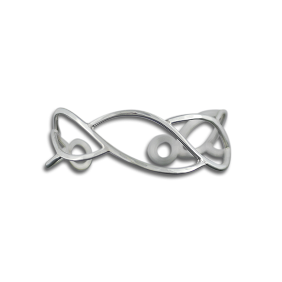New! Original Bracelet: Abstract - Sterling Silver