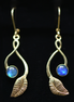 Original Earrings - 14K/Australian Opal Triplet