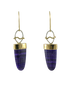 Sugilite Earrings - 14K/SS