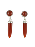 Original Earrings - 14K/Carnelian