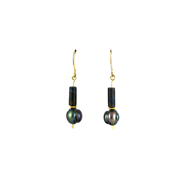 Original Earrings - 14K/GF Black Pearl/other