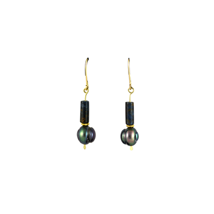 Original Earrings - 14K/GF Black Pearl/other