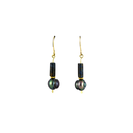 Original Earrings - 14K/GF Black Pearl/other