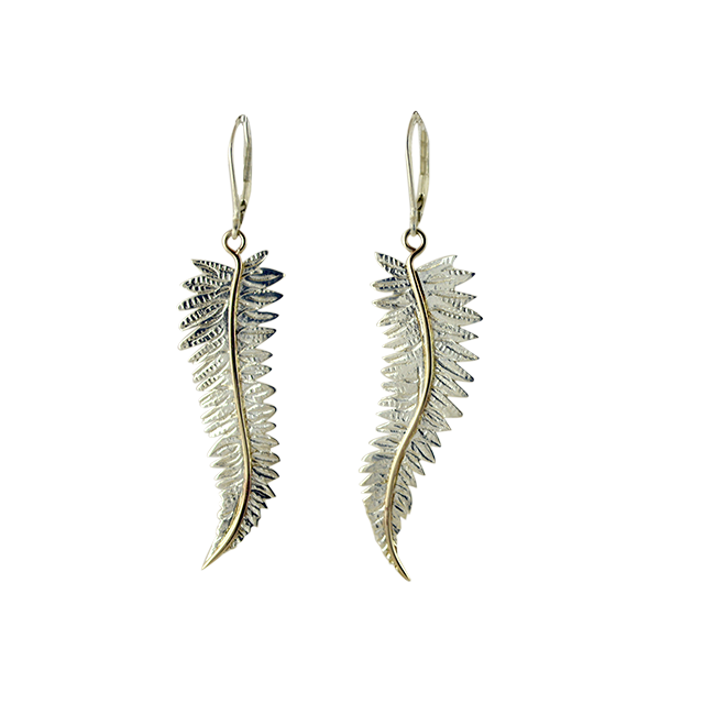 Original Fern Earrings - SS/14K