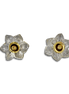 Daffodil Earrings - 1": Sterling / Gold-Plate