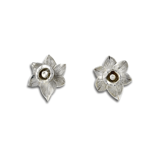 Daffodil Earrings - MD: Sterling