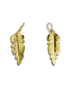 Banana Leaf Earrings - 14k Gold-Plated