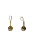 Agate Earrings in 14K Gold