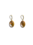 Amber Earrings in 14K Gold