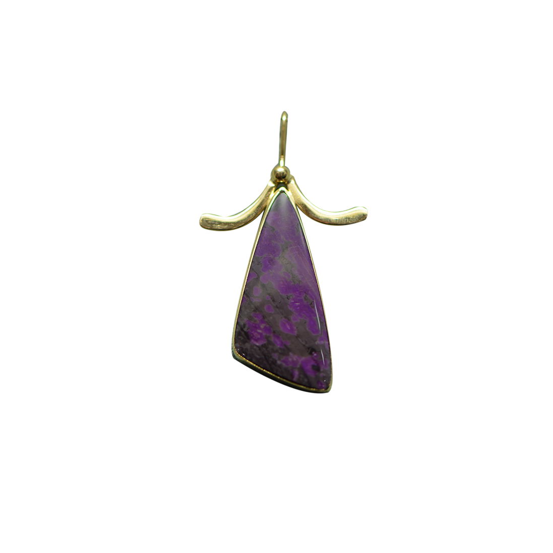 Sugilite Necklace in 14K and Sterling