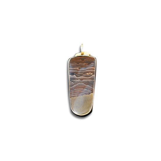 Deschutes Jasper Necklace: 14K