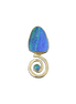 New! ORIGINAL Spiral NECKLACE - 14K / OPAL DOUBLET / OPAL TRIPLET