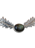 New! Original Neckslide: 14K Gold/Sterling w/ Labradorite