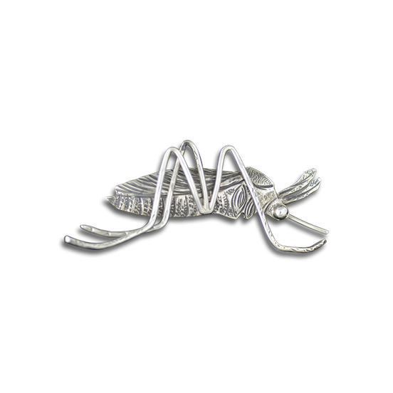 Mosquito Pin - Sterling Silver