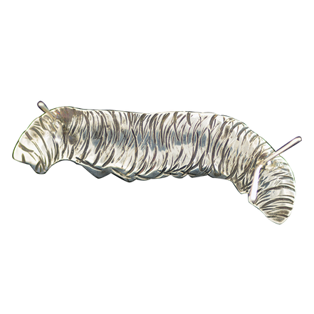 Original Pin: Monarch Caterpillar - Sterling