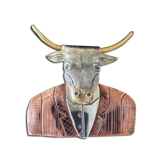 Original Pin/Pendant: Bull Market  - SS/B/C