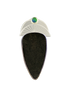 Wyoming Black Jade/Opal Triplet Pendant in Sterling