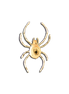 Original Pin/Pendant Black Widow Spider - SS/14K