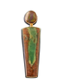 Chrysoprase/Fire Agate Necklace: 14K