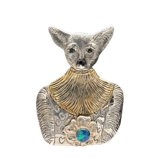 Jack of Hearts Pin or Pendant