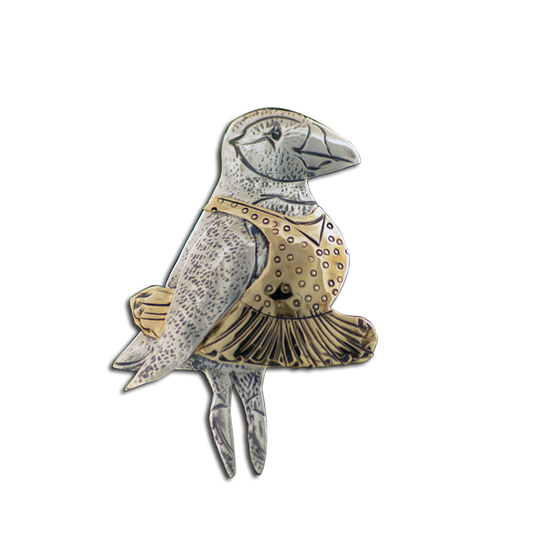 Original Pin/Pendant: Natalia Puffinova  - SS/B