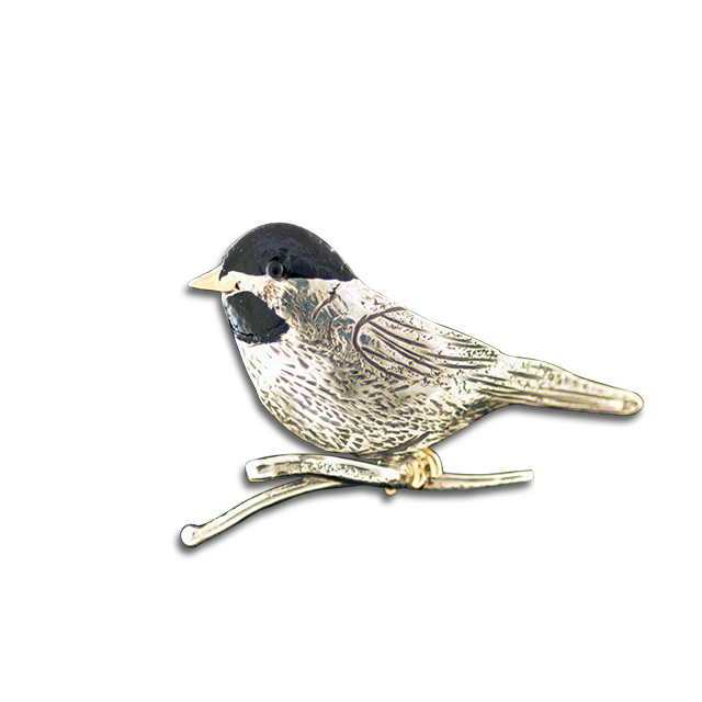 Original Pin/Pendant: SS/14k