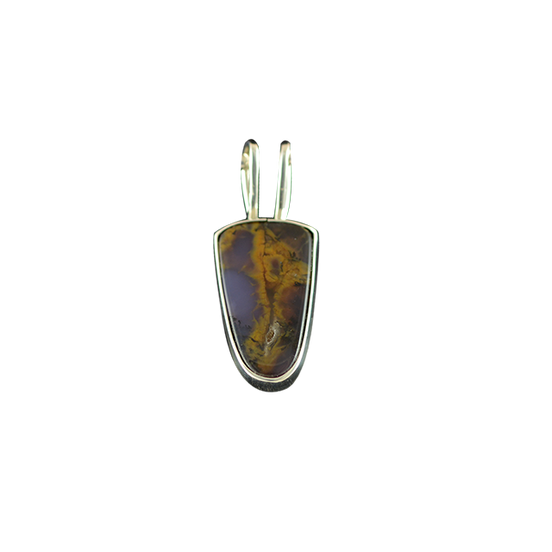 Lavender Agate Necklace:  SS