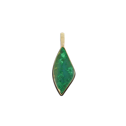 Malachite Necklace - 14K/SS