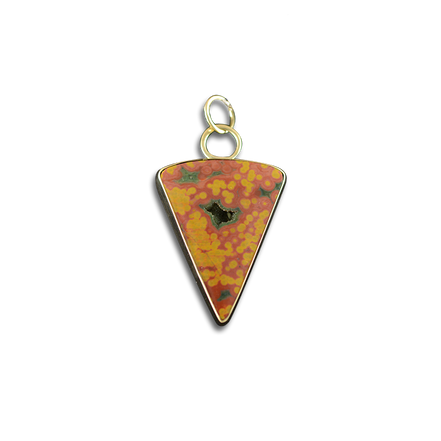 Poppy Jasper Necklace: 14k/SS