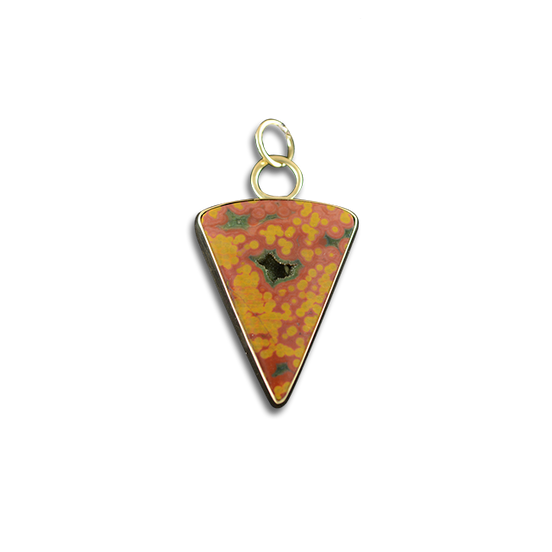 Poppy Jasper Necklace: 14k/SS
