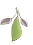 Lemon Chrysoprase and Rose Quartz Pin/Pendant: SS