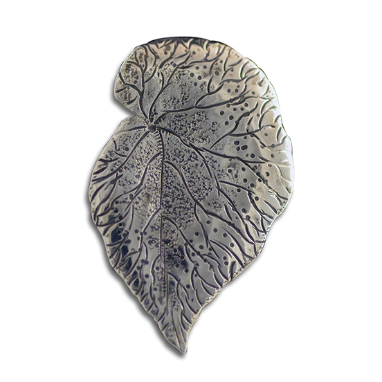 Original Pin/Pendant: Begonia Leaf - SS