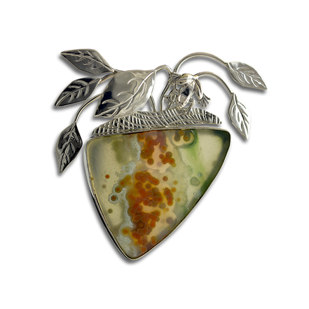 Original Pin/Pendant: Agate - SS