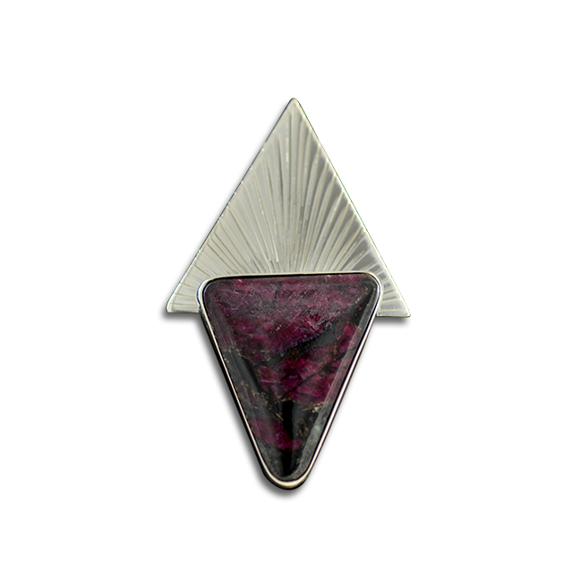 Eudialyte Pin/Pendant: SS